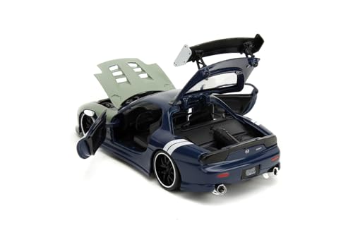 Jada Toys Naruto - Kakashi Hatake & 1993 Mazda RX-7 1:24 miniatura 7