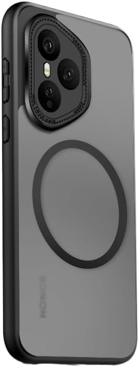 Matte Magnetic Case for Honor 400 Pro 5G - Shockproof Anti-Fingerprint Semi-Transparent TPU Cover with Camera Protection | Slim Minimalist Design | Exclusive for Honor 400 Pro 5G (2025) (Matte Style)