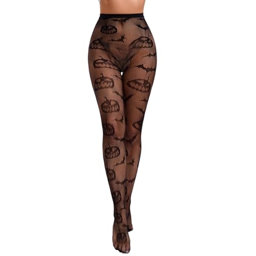 Image of Fishnet Stockings Lace Patterned Tights High Waist Pantyhose Fishnets for Women