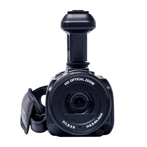 Zoom optique 16X caméscope WiFi 48MP à écran tactile orientable 270°