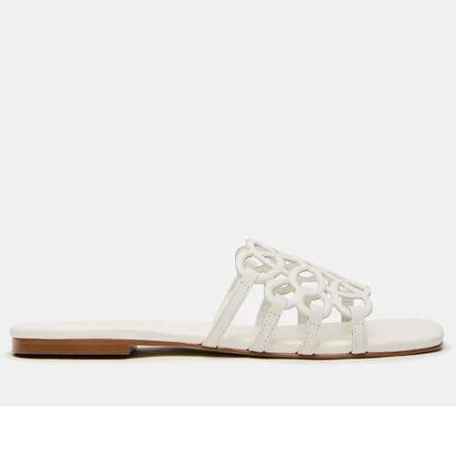 Flat Sandals For Women Slides Open Toe Slippers Summer Sandals Dressy Slides For Women Casual Vacation Beach Comfortable Braided Backless3