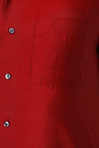 Image of Van Heusen Men's Solid Regular Fit Formal Shirt