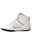 gewichtheberschuhe damen nike Farbe: weiß Gorilla Wear Bodybuilding Fitness Schuhe Troy High Tops - Weiß - Sport Freizeit Alltag Training Workout Schnürsenkel mit Logo Bequem Extra Starker Halt für Herren, 46