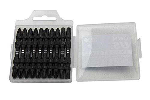 US PRO INDUSTRIAL 10PK Mixed 65MM Double End Impact Torsion Screwdriver Bits 2286