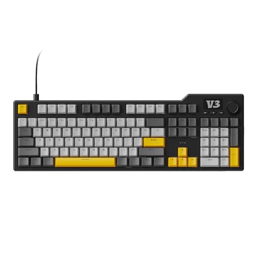 Amazon | FIRSTBLOOD AJAZZ AK35i V3 有線 104 キー フルサイズ