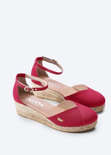 Formiga Canvas Wedge - Cherry 8 US (39EU) / Cherry