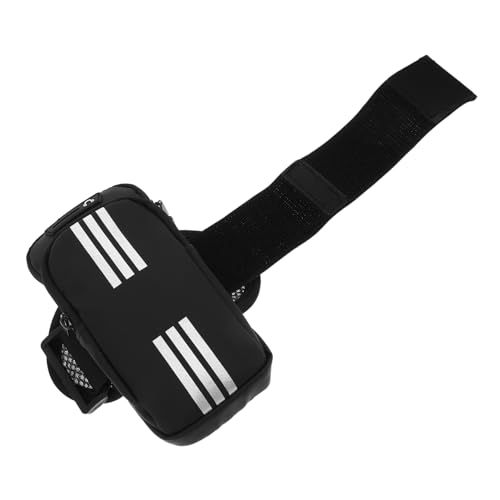 Didiseaon Brazalete Deportivo Ajustable Móvil Bolsa de Ejercicio Correr y Senderismo y Ciclismo Color Negro