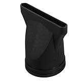 ROMISBABA Flache Haartrocknerdüse mit Hitzeschutz für Effizienten Luftstrom Ersatzaufsatz für Haartrockner für Heim und Salongebrauch