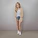 Children Kids Girls Autumn Spring Summer Casual Solid V Neck Elegant Cardigan Pockets Tops Little (Khaki, 11-12 Years)