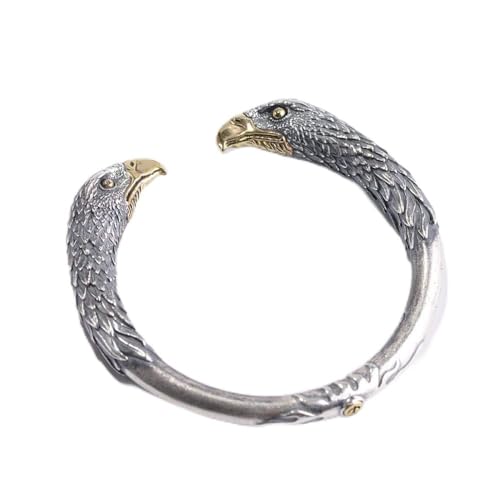 Bracelet vintage aigle thaïlandais ajustable pour sublimer votre look bohème