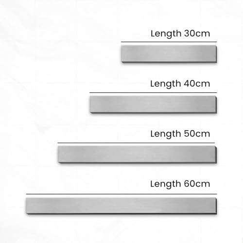 ثمينس شريط سكين مغناطيسي مقاس 30 سم، حامل سكين مغناطيسي للحائط، أداة مطبخ، حامل معدني، كتلة سكين، ملحقات منظم المطبخ