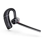 Yealink BH71 Lite Handsfree Headset Bluetooth Earpiece with 4 Noise Cancelling Microphone, Microsoft Teams Headphones in Ear Wireless Headsets Adjustable Ear Hook