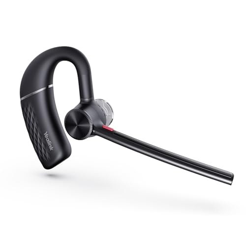 Yealink BH71 Lite Bluetooth Headset,Wireless Earpiece with 4 Noise Cancelling Microphone,10H Talk...