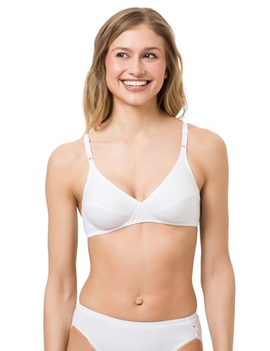 BeeDees Damen Soft-BH Rock'n'Roll N weiß | 70A