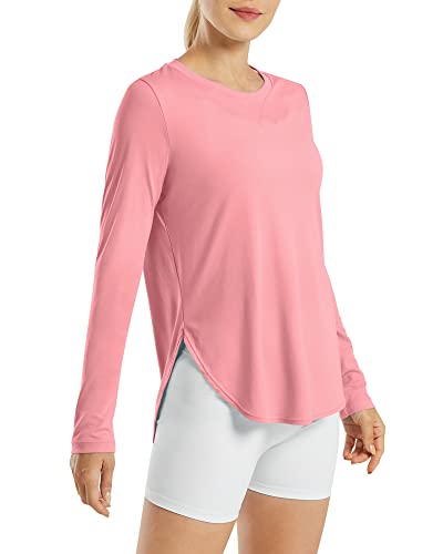 Image of G4Free Lightbreeze Womens UPF 50+ Long Sleeve Workout Tops Quick Dry UV Sun Shirt Running Gym Hiking Yoga Casual Lightweight