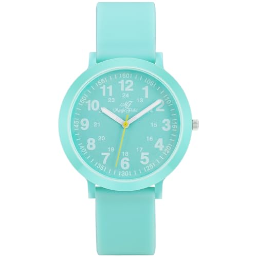 Montre d'infirmière silicone étanche trotteuse montre examen médical