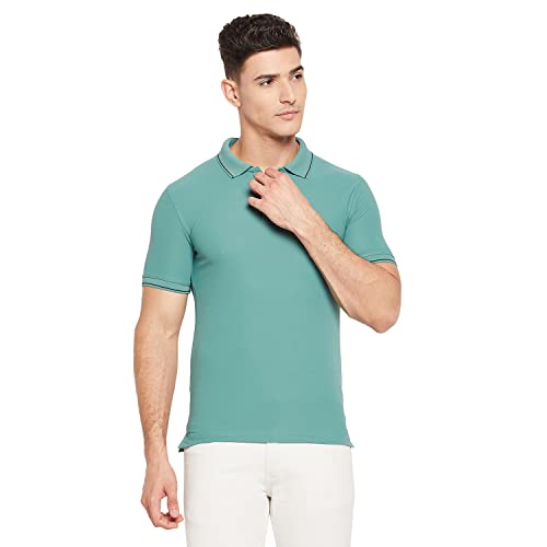 Orewa by OKANE Men’s Polo Collar Stretchable Sleeve Striped Dry-Fit Breathable T-Shirt Orewa by OKANE Men’s Polo Collar Stretchable Sleeve Striped Dry-Fit Breathable T-Shirt