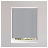 Sonnenschutz für den Außenbereich, 90% UV-Schutz, hellgrau, aufrollbares...