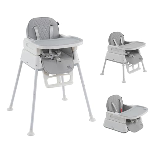 Cadeira De Alimentação Infantil 3 em 1 Harmony Maxi Baby (Cinza)