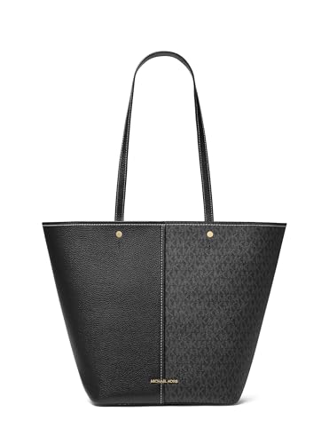 Michael Kors Bolsa Flora grande, preta, Preto, One Size
