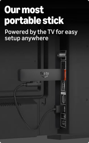 Image of Amazon Fire TV Stick HD (newest model), our fastest HD stick yet, 1,500+ apps, Alexa Voice Remote, directly powered by your TV