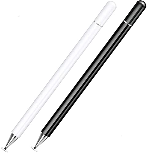Stylus Pens for Touch Screens Universal Touch Screen Capacitive Stylus Compatible with All Devices (Pearl White)