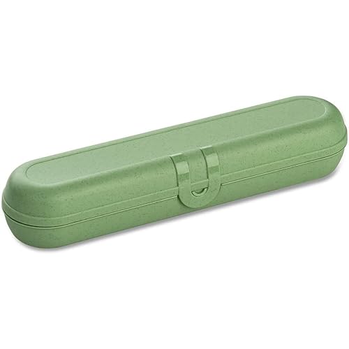 Koziol KLIKK Besteck-Etui ohne Besteck, Besteckbox to go, Outdoor Besteck-Behälter für Camping, Wiederverwendbare Besteck-Verpackung, Bestecktasche,...