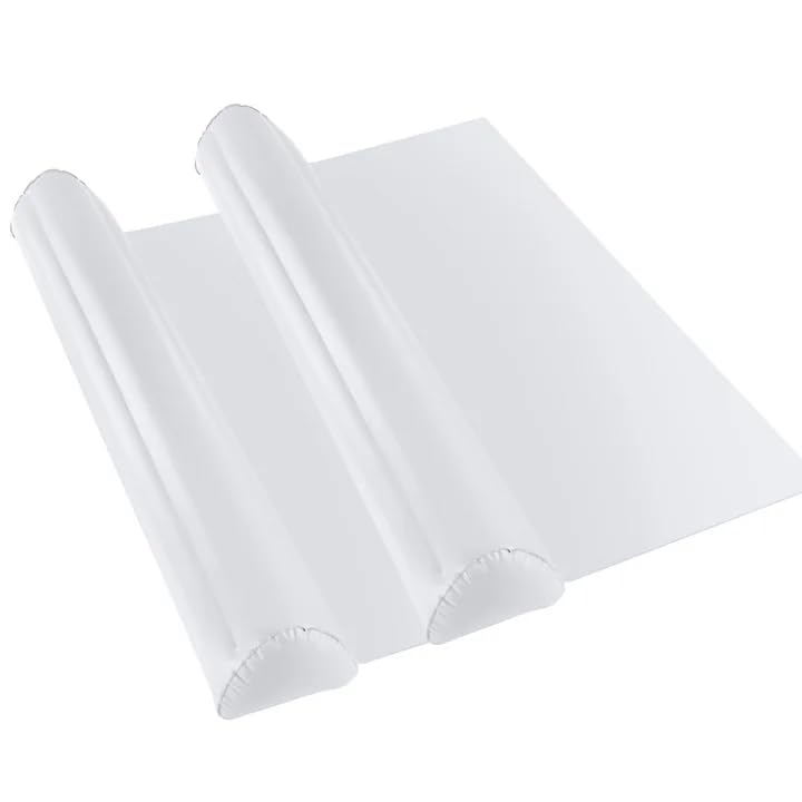 Lilian&Gema 2er Pack Rausfallschutz Bett, Aufblasbares Bettgitter Rausfallschutz, Bettkantenschutz für Kinder 130CM, Rausfallschutz Bett Reise für Unterwegs, Doppelbetten und Klappbetten