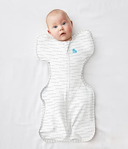 Image of Love to Dream Swaddle UP, Baby Sleep Sack, Self-Soothing Swaddles for Newborns, Improves Sleep, Snug Fit Helps Calm Startle Reflex, New Born Essentials for Baby, 1.0 TOG, Small 5-8.5 lbs, Dreamer