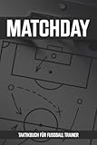 Matchday Taktikbuch für Fussballtrainer: Taktik Fussball Buch I Ideale Spielvorbereitung I Matchplan I Fussball Trainingszubehör I Fußballtrainer Ausrüstung I Fussball Trainer Buch I 120 Seiten