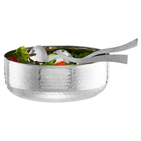 Relaxdays Salad Bowl Set with Servers Cover