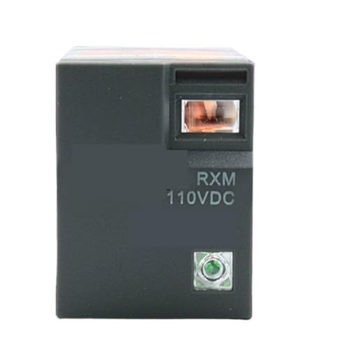 Relais intermédiaire RXM4LB2FD 110V DC avec 4 contacts 14 broches et indicateur LED