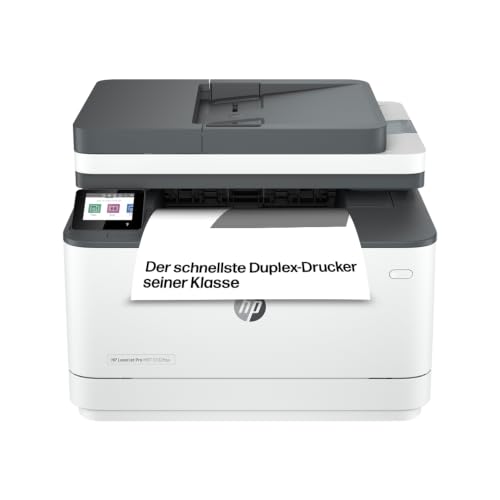 HP LaserJet Pro MFP 3102fdw Multifunktions-Laserdrucker, Automatischer Duplex, Hohe Druckgeschwindigkeiten, WLAN, Ethernet, USB Hi-Speed… – Ansicht 1