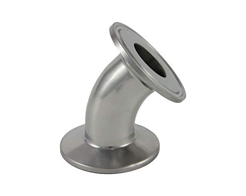 Tri Clover Compatible 45 Degree Elbow (1 Tri Clover Compatible)