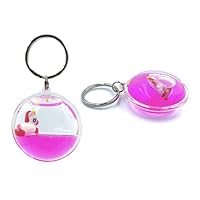 OOTB 12/0912 Floating Unicorn Keyring, White