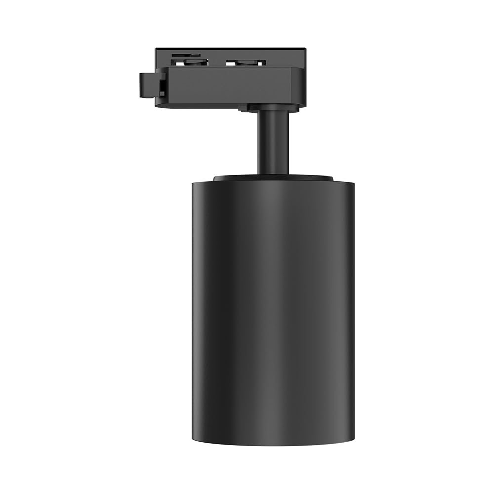 Braytron LED Schienenstrahler 30W für 1-Phasen Schienensystem, dreh- und schwenkbar, 3CCT 3000K 4000K 6500K, LED Track Light Aluminium Deckenstrahler, für Büro, Shop, Küche (Schwarz, 30, Watt)
