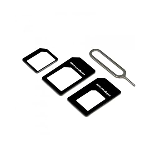Adaptador 3 en 1, Convertidor Sim Estándar, Nano Sim, Micro Sim, Accesorio de Teléfono Móvil, Incluye Pin Eyector
