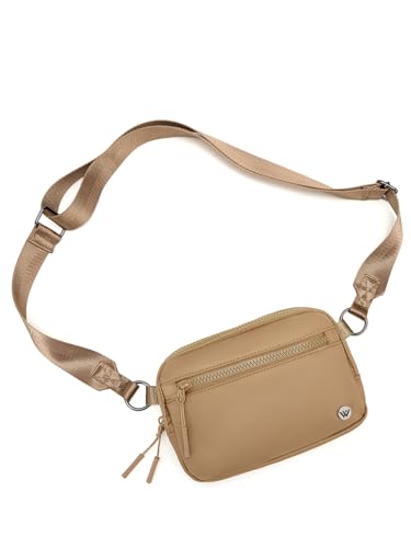 Image of WESTBRONCO Small Crossbody Bags for Women Nylon with Adjustable Strap, Zipper Crossbody Purse, 1L Shoulder Bag for Travel