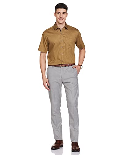 Image of Arrow Men's Structured Full Sleeve Slim Fit Cotton Formal Shirt