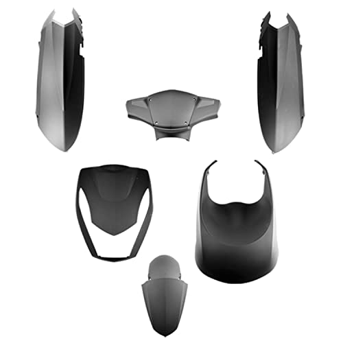 Carrosserie scooter Kisbee 2 et 4 temps Tun'R kit carénage noir mat