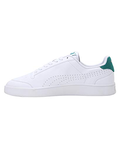 Image of Puma Unisex Shuffle PERF Sneaker, White-Parasailing Team Gold, 13 UK