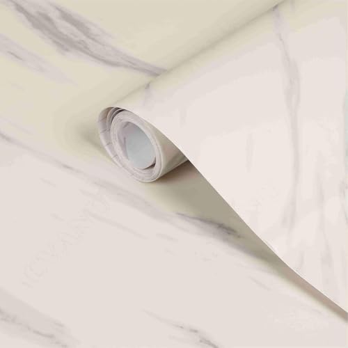 Image of CVANU Self Adhesive Wood Grain Wallpaper, Peel and Stick Waterproof Removable PVC Vinyl for Old Furniture, Door, Wardrobe, Wall Decor (24x36 Inch) CV13