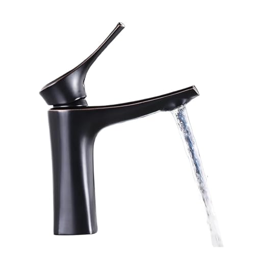 Robinet à poignée monté sur comptoir pour mélangeur lavabo salle de bains - 6