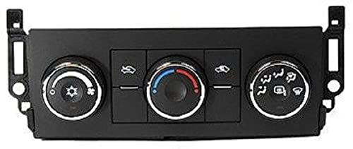 GM Genuine Parts 15-74002 (20787117) Heating and Air Conditioning Control Panel with Heated Mirror Switch