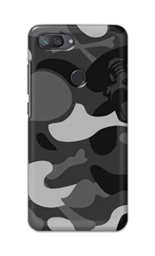 Image of Printed Hard Back Cover Case for Mi 8 Lite | Mi 8 Youth | Mi 8X Back Cover (Army Pattern) -702