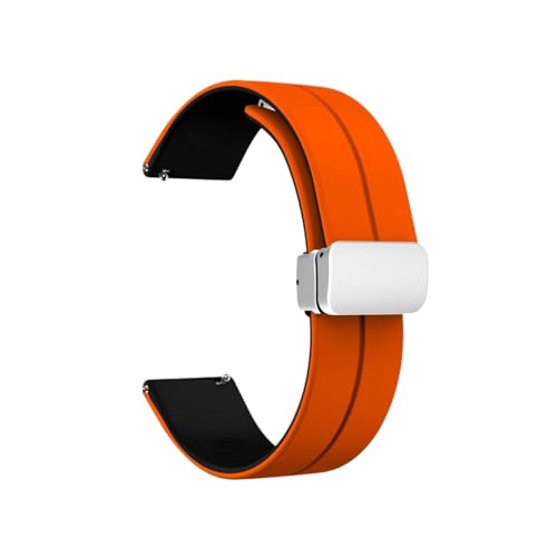 [LOKLNEYK] ɓKHuawei Watch GT3 Pro /43mm /GT 3/ 2/ GT2/ 42mmɓK20mmXgbv(Orange black,For GT 3 Pro (43mm))