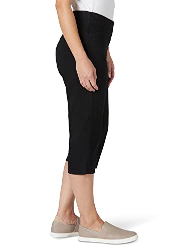 Image of Chic Classic Collection Women's Easy-Fit Elastic Waist Pull-On Capri Pant