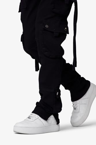 mnml Men's D152 Cargo Straight Denim 5