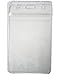 HOSL 100 Pcs Clear Plastic Vertical Name Tag Badge Holders Fit Card Size 2.62X3.75 Bulk ID Card Holders Id Badge Holders Name Badge Case Cover Badge Sleeves(Vertical 100pcs)