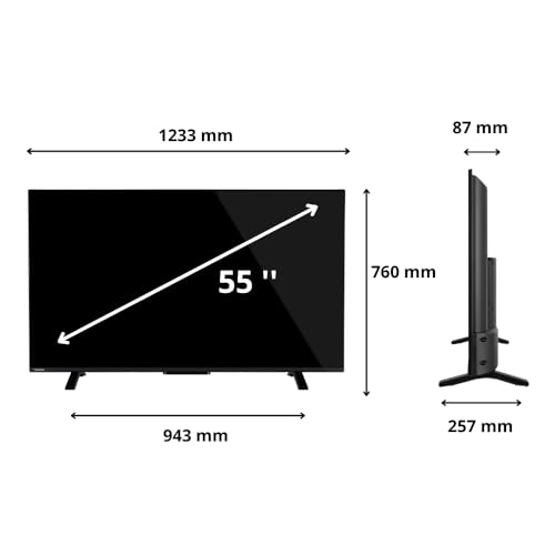 Toshiba 55QV2363DA Smart TV QLED 55" 4K Dolby Vision - photo 4